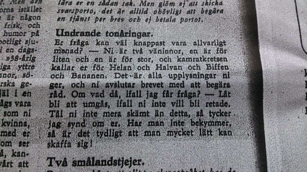 Undrande tonåringar