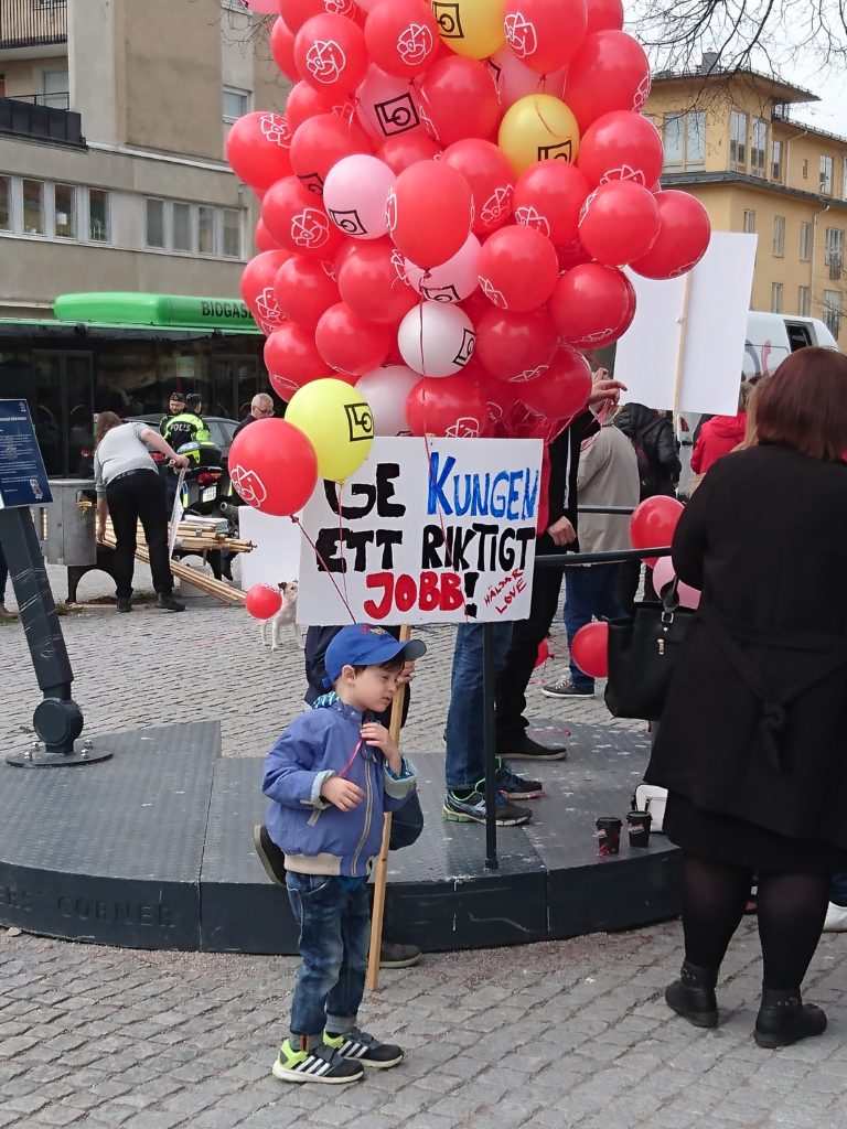 Ge kungen ett riktigt jobb